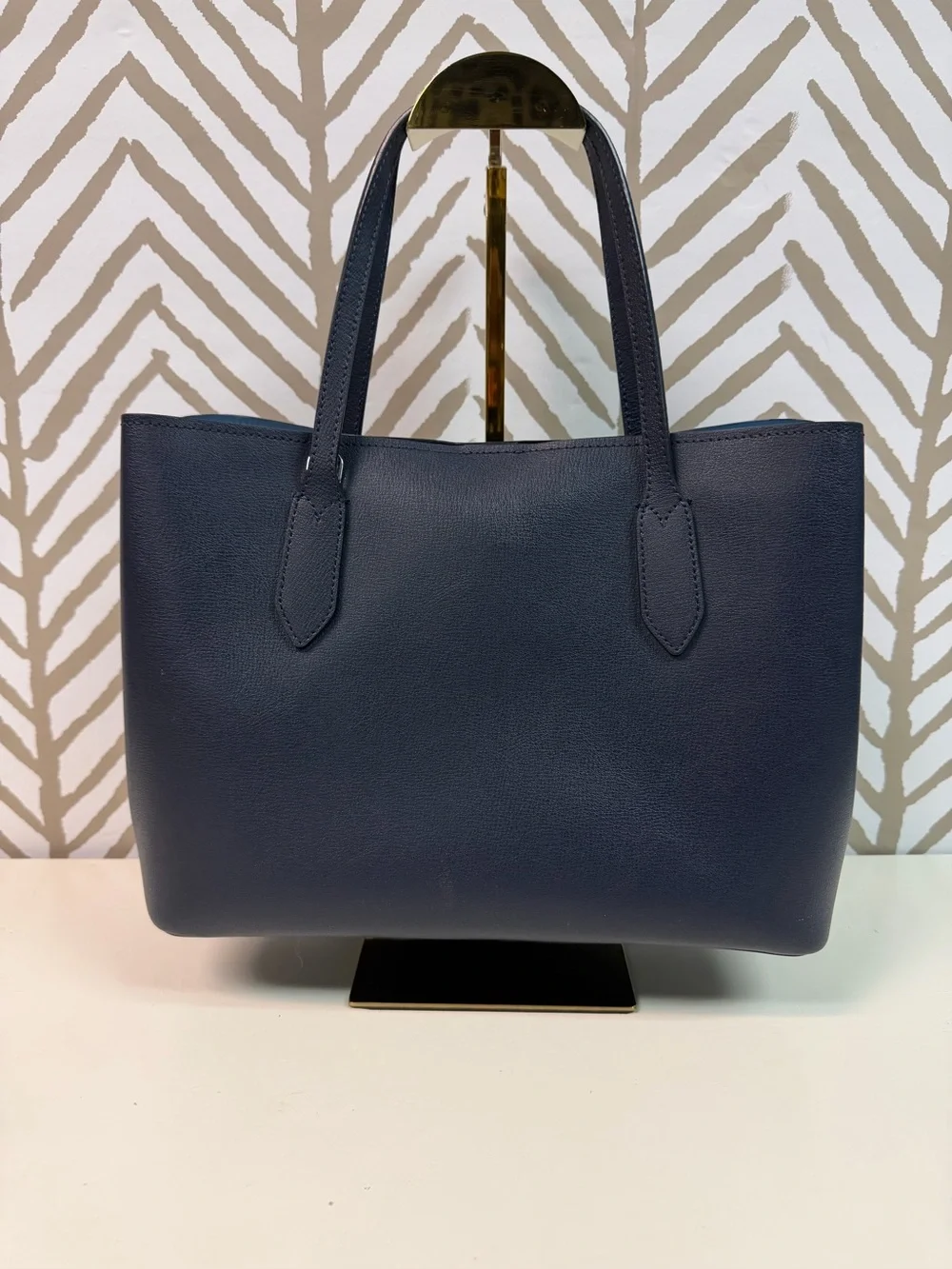 Kate Spade Navy Blue Harper Handbag